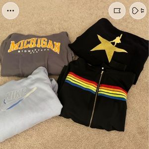 sweatshirt lot